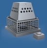 Afzuiger mechanisch voor rookgas 230V/volledig in RVS/INOX INOX 316/p.stuk