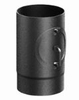 0300 mm Element met regelklep Ø 130 mm Staal Zwart/pst
